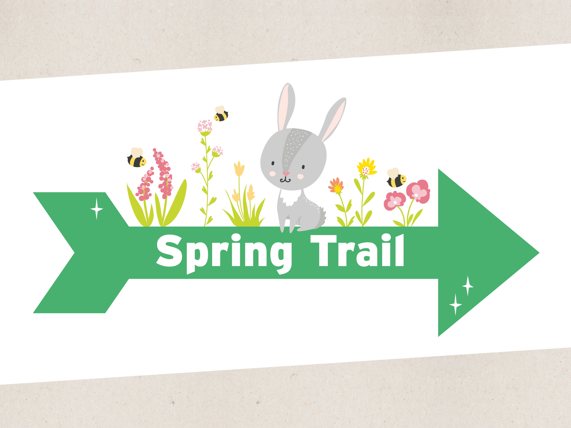 Spring trail logo